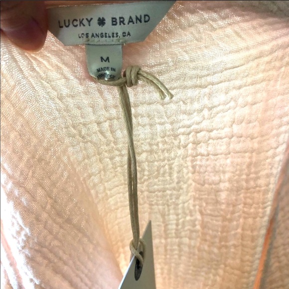 Lucky Brand Blush Pink Blouse - Picture 4 of 8